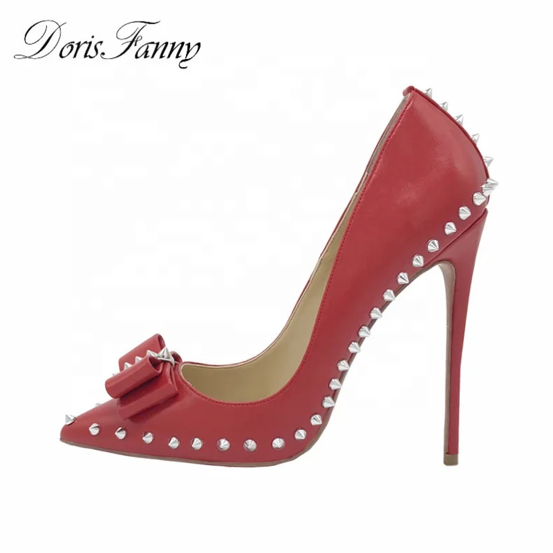 

Bulk wholesale shoes stilleto heels Women's Pumps womens red heeled with pointed toe shoes