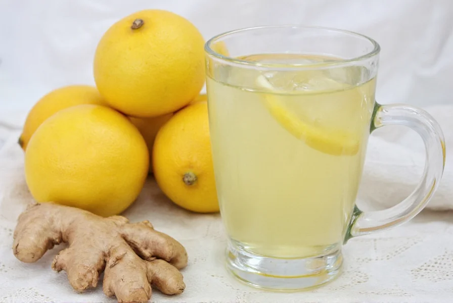 Simple Ginger Lemon Tea Recipe: 3 Ingredients, 15 Minutes