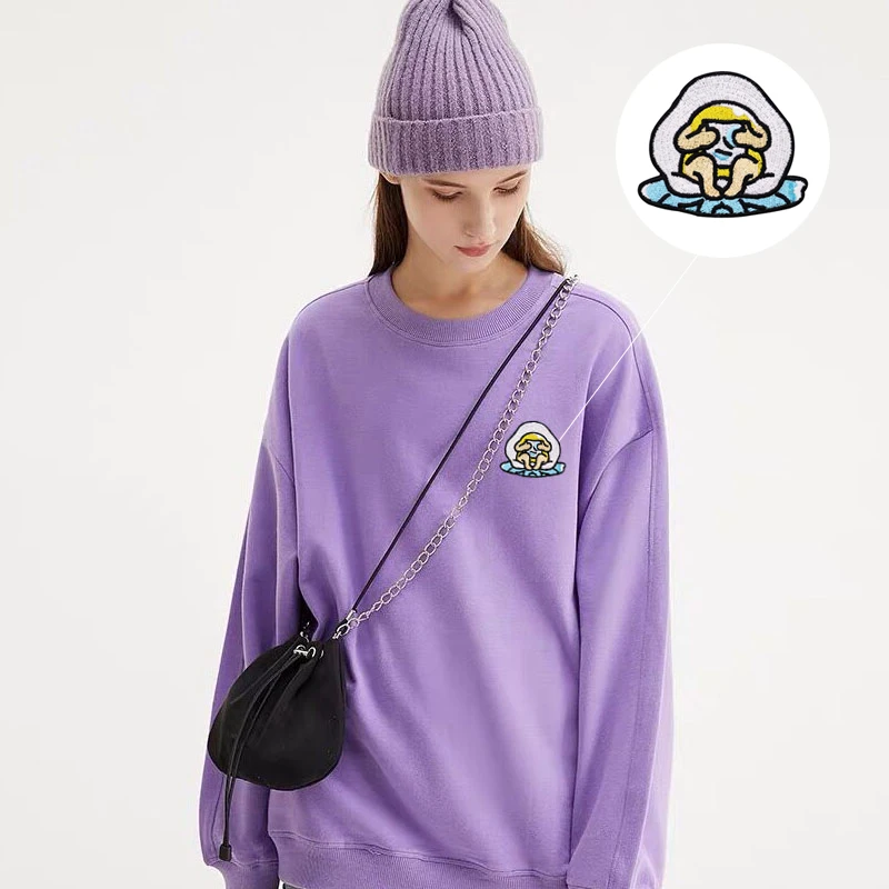 

Wholesale fashion embroidery patch cloth stickers are used for personalized labels of clothes bags and hats, Custom color