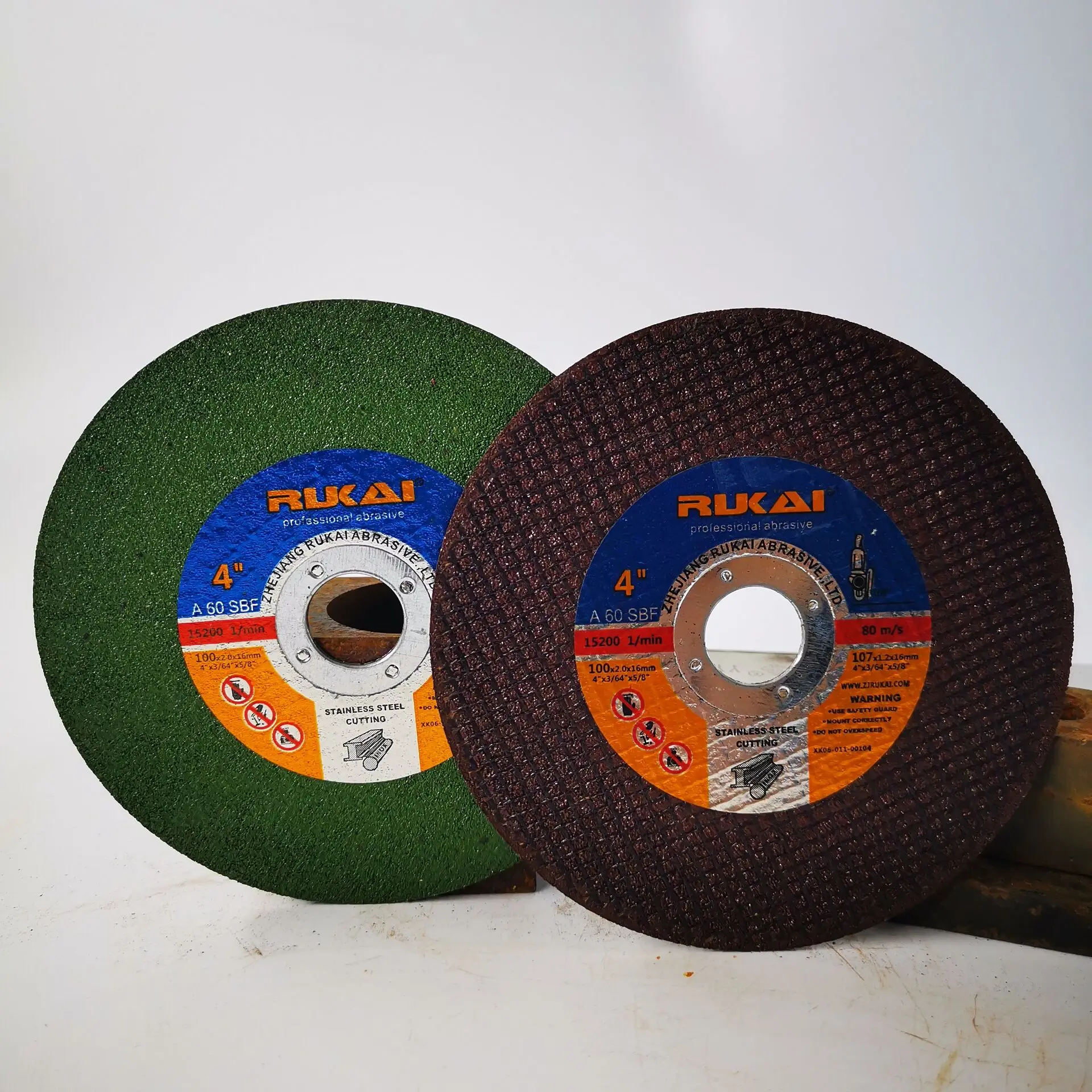 
RUKAI 4inch 107x1.2x16mm cutting disc, yuri green cutting wheel 