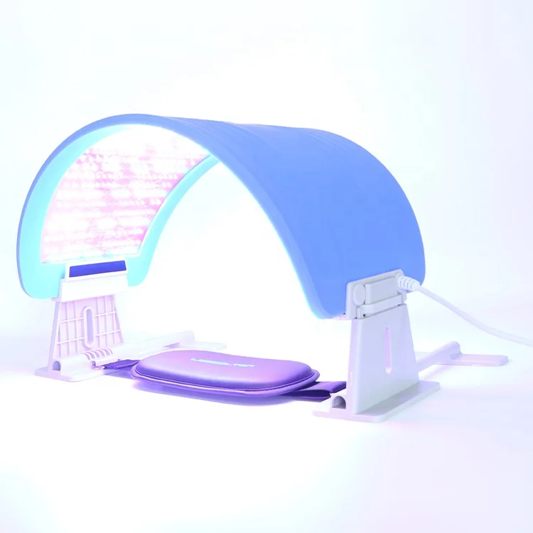 

Newest 7 Colors Led Light Therapy Machine with Foldable Design Pdt Therapy, Blue