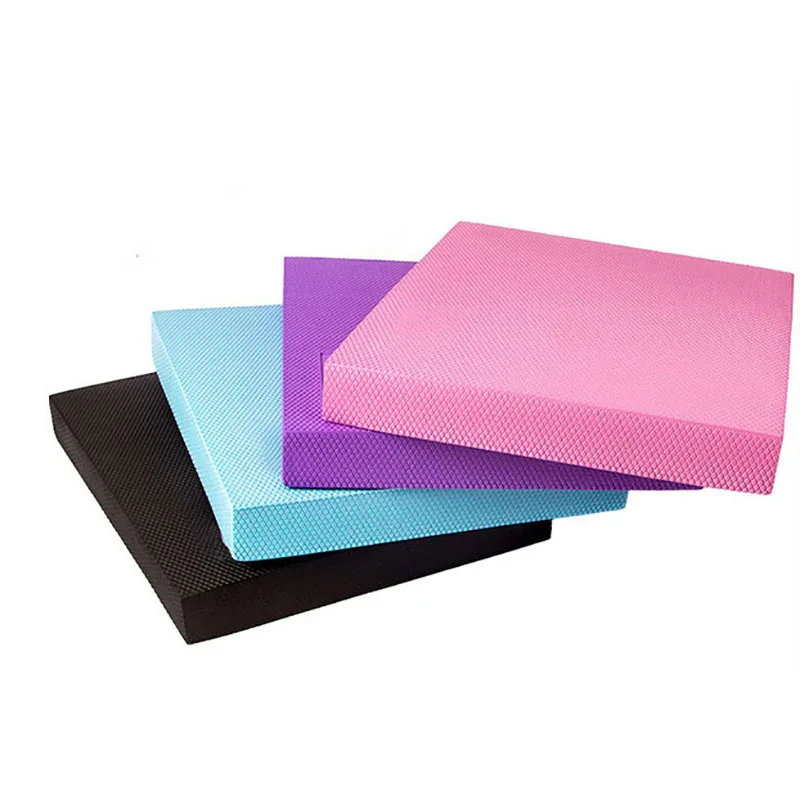 

Eco friendly custom logo anti slip small meditation yoga mat fitness knee elbow pad colorful PU Rubber yoga pad, As the pictures or can be customiz
