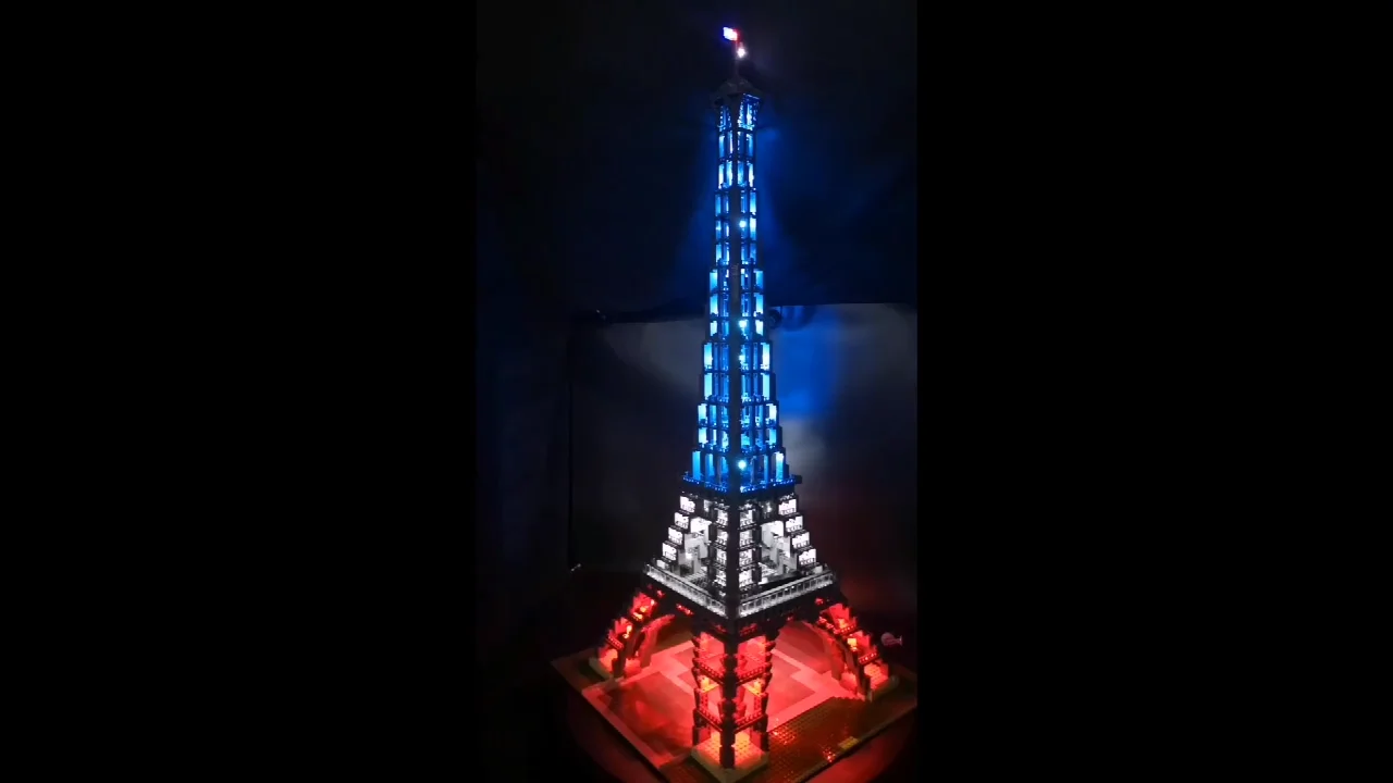 Led Light kit for LEGO 10181 The Eiffel Tower lighting bricks 10181 building set 