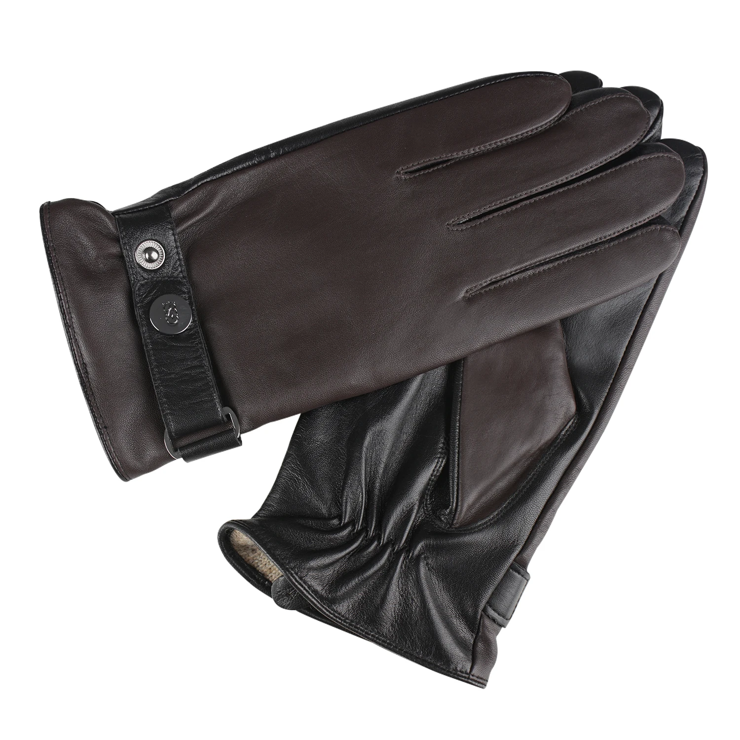 定制时尚捕捉带皮手套男冬季汽车驾驶出售