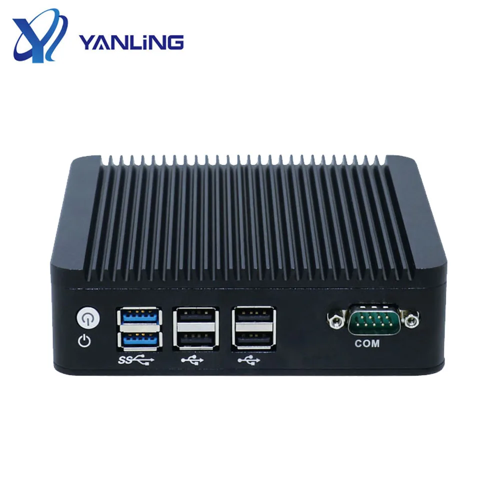 

Fanless design mini desktop pc N3160 quad core processor with 1*DP 2*HD support DC 12V Input