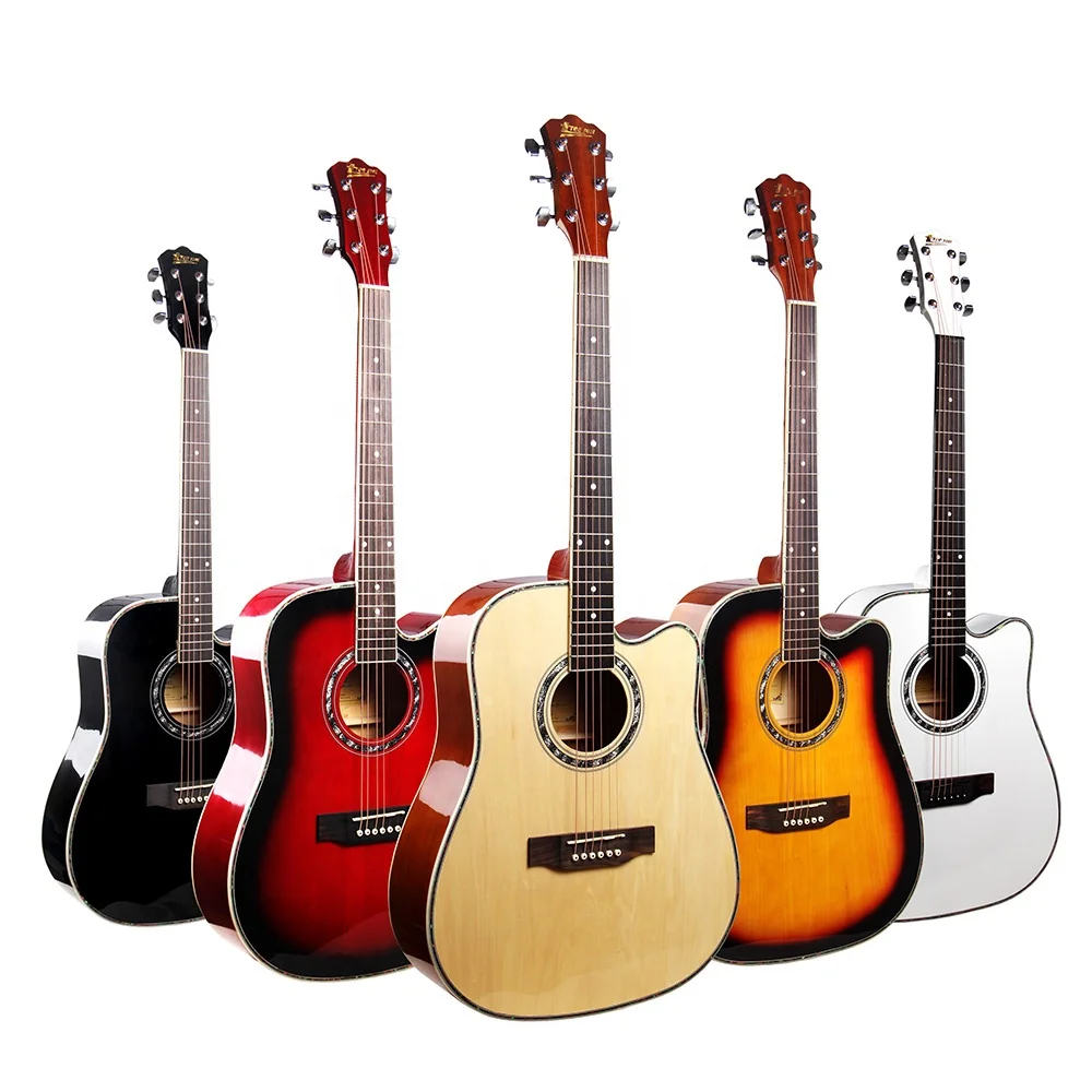 

TR-403-41 41 Inch Tree Root Musical Instruments Beginner Cheap Colors Acoustic Guitar Made In China