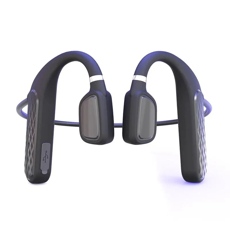 

Hot Sale selling MD04 bone conduction headphones amazon trending swimming training waterproof hight technology wireless earpho, Black color