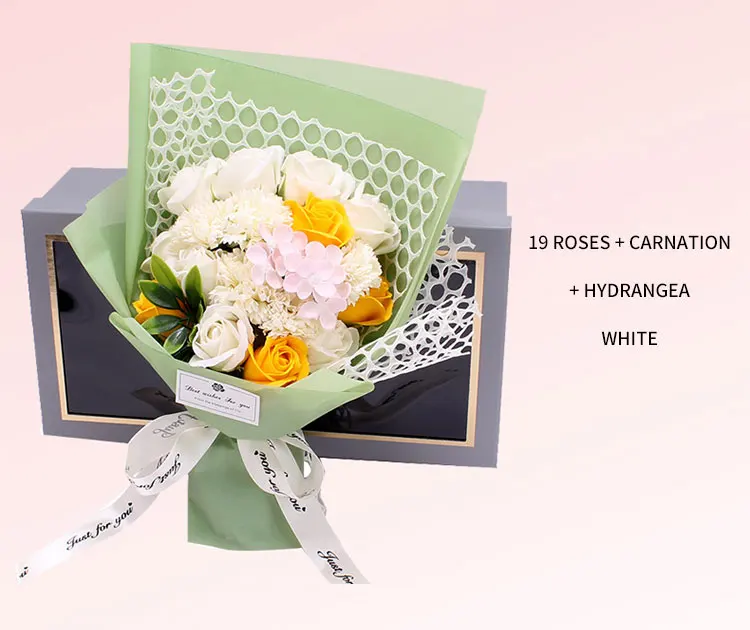 6_08.jpg OF Soap Flower Artificial  Handmade Wedding Decoration Flower For Sale