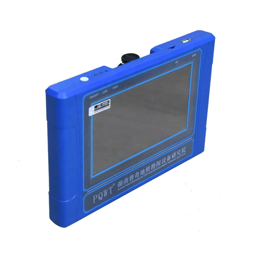 

PQWT- TC500 portable ground water detector choose the depth of 500M, Blue