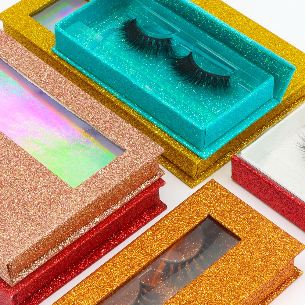 

Cruelty Free Faux Mink Lash Vendors Vegan 5D Faux Mink Eyelashes Lashbox Packaging with Logo Private Label