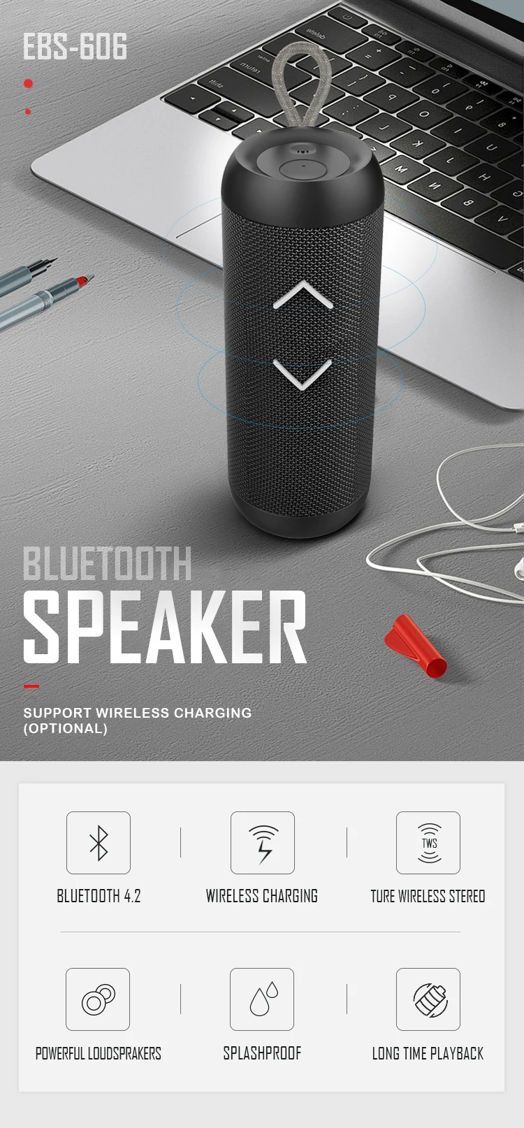 ipx67 waterproof bluetooth speaker - ANKUX.COM