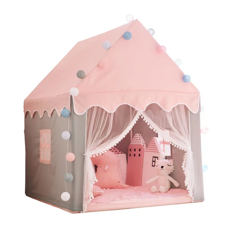 

Kids Play Tent for Baby and Toddles Indoor Outdoor Playhouse Toys for 1 2 3 4 Year old Boys Girls Princess Castle Tents, Customized color