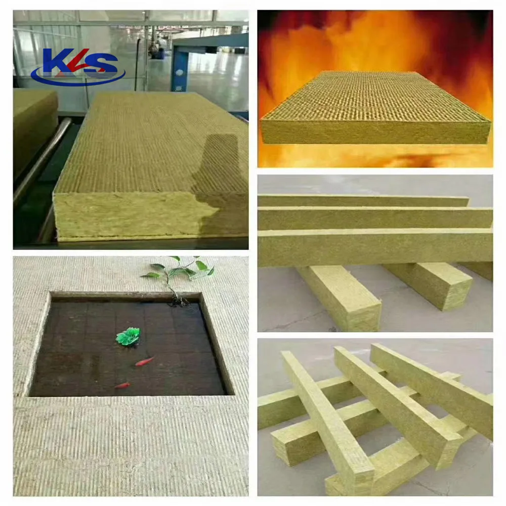 
Fireproof Rockwool Insulation Price 50mm Board Rock Wool 