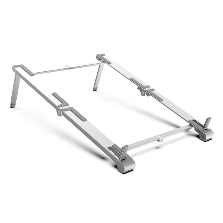 

Top Quality Portable Foldable Aluminum Alloy Soporte Para Laptop Holder Desktop Adjustible Laptop Stand
