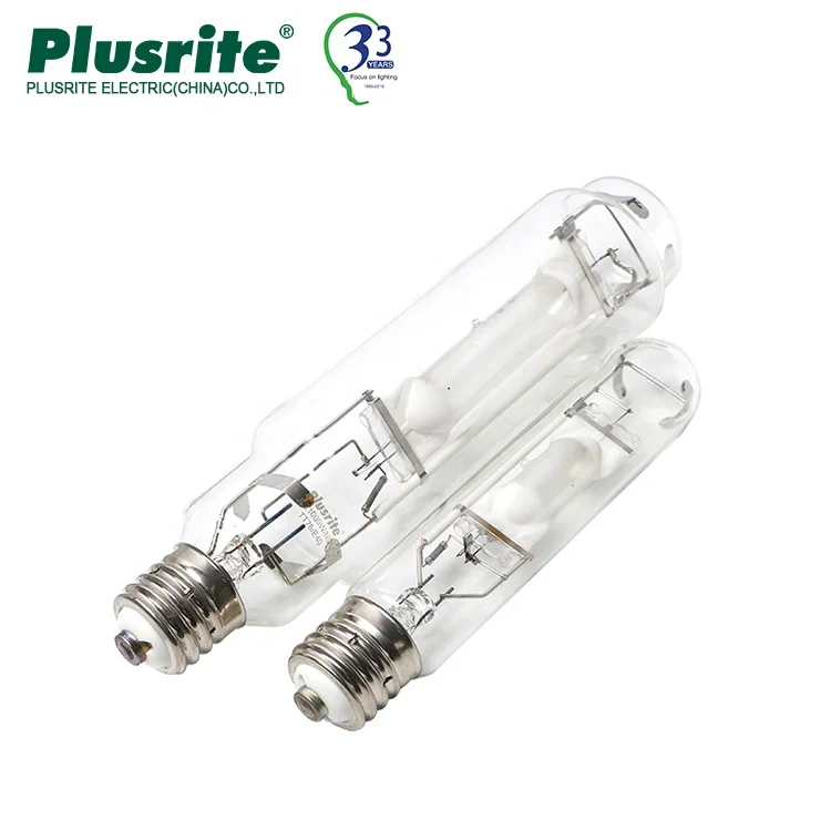 
Plusrite MH1000W TT76 E39E40 4200K bulb factory directly supply metal halide lamp 1000w 
