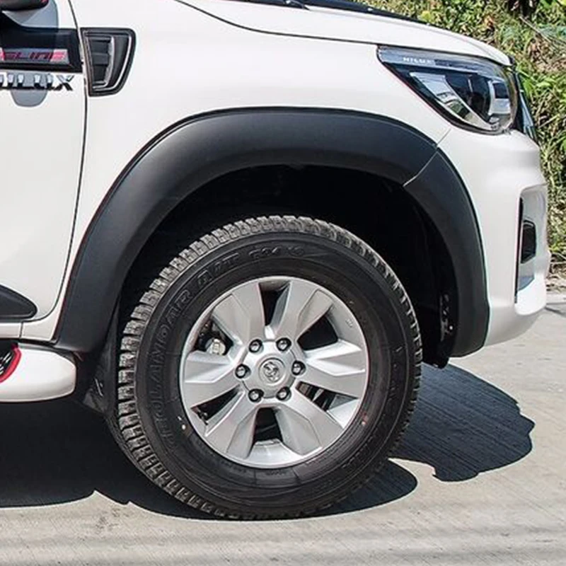 

Fender Flare Hilux Rocco oem design arch matte black for Rocco 2019