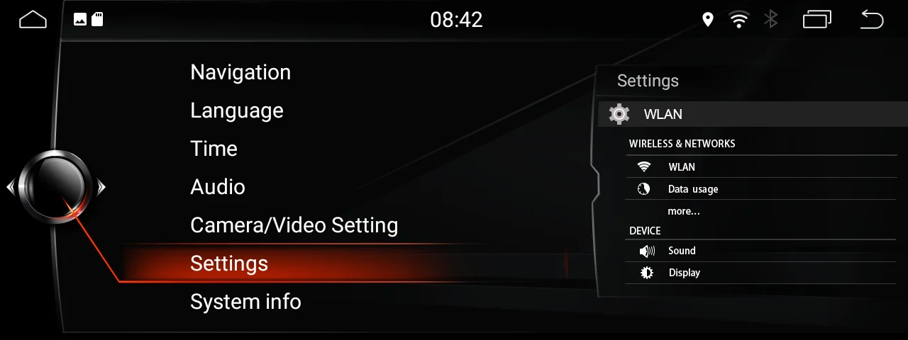  7 Series CIC features android car radio