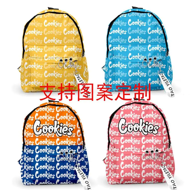 

Small Backpacks Unisex Cute Kawaii Cookies Backpack Bags Casual School Bags Teenager Boys Girls 3D Backpack Chains Harajuku r
