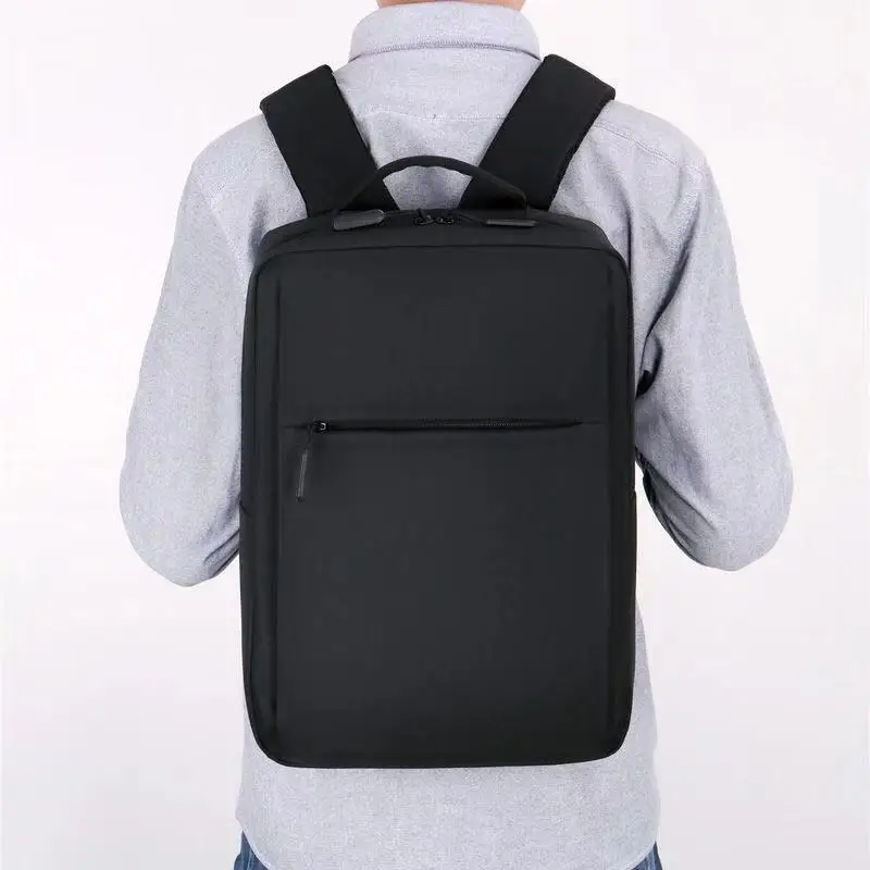 

Ronglida Soft neoprene bag Unisex anti theft backpack, Black, gray, blue, red