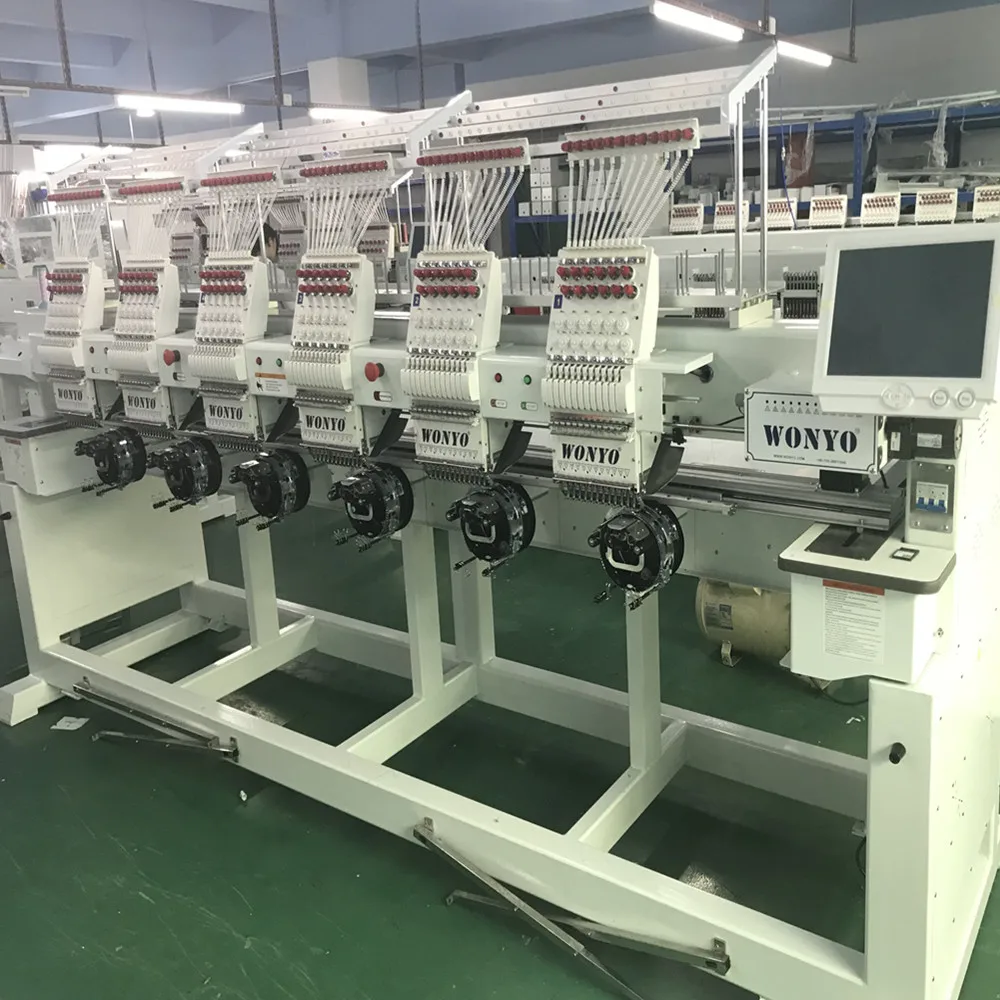 Hot Sale Yuemei Embroidery Machine China High Speed 6 Heads Embroidery ...