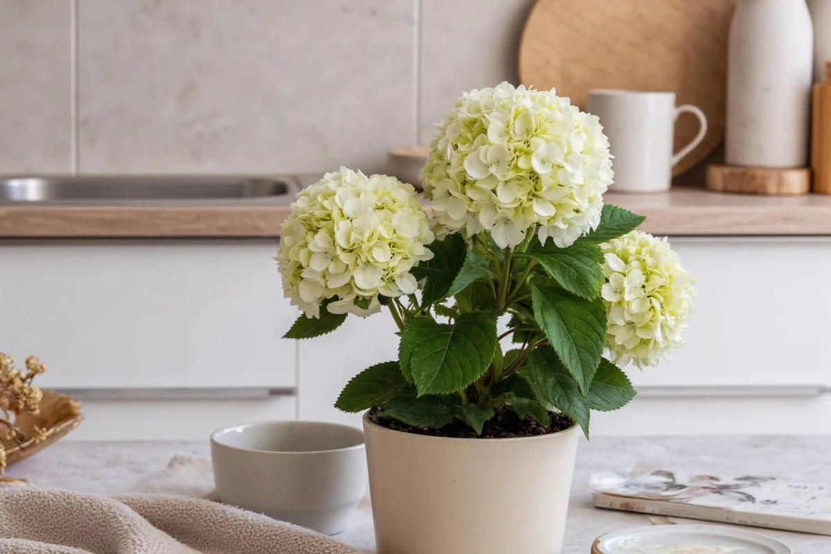 how to care for a hydrangea plant indoors