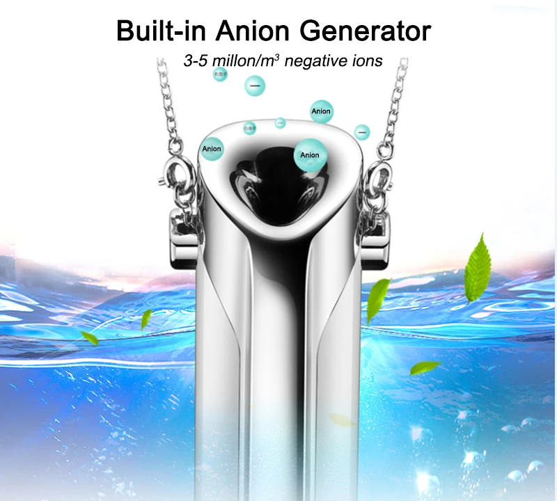 Air Tamer Purifier Necklace,Ozone Necklace Air Purifier,Necklace Air