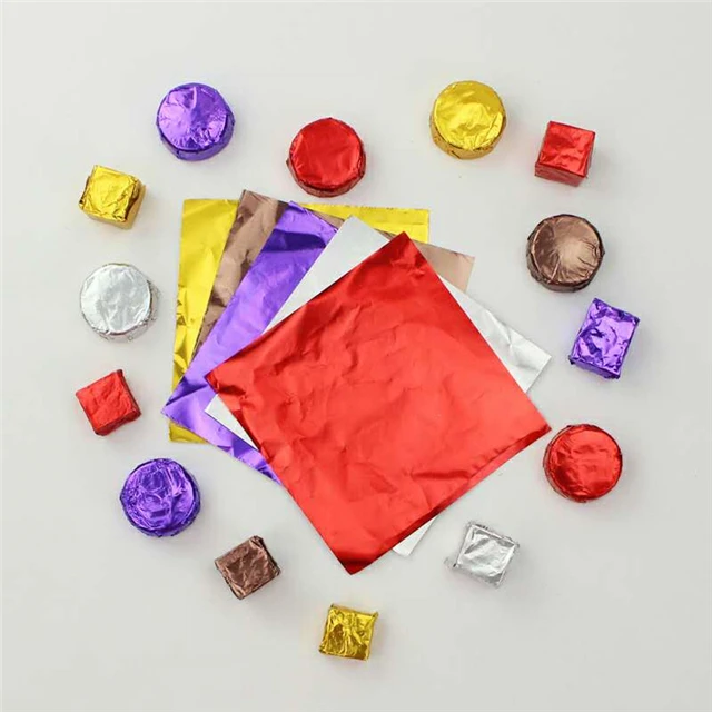 Aluminum Foil wrapping paper /AL  foil wrapping Chocolate