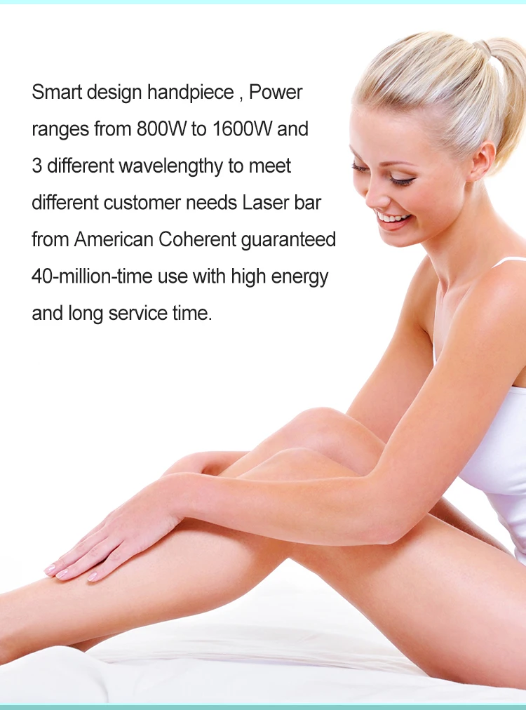 Laser hair removal machine