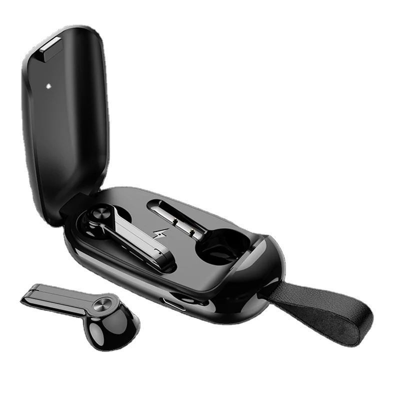 

New XG-9 Binaural TWS BT Earphone in-Ear Extra Bass Earbuds, Black white