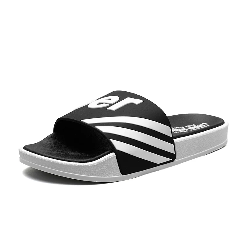 

New arrival wholesale fashion easy Outdoor PVC slides slippers for women and men, Black ,red,grey