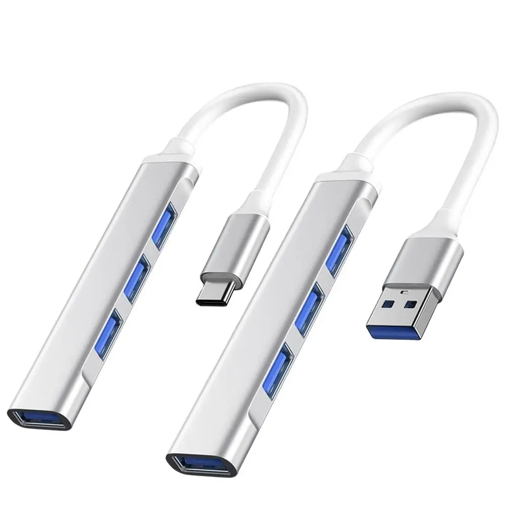 

USB C HUB 3.0 Type C 3.1 4 Port Multi Splitter Adapter OTG for Macbook Pro 13 15 Air Pro PC Computer Accessories