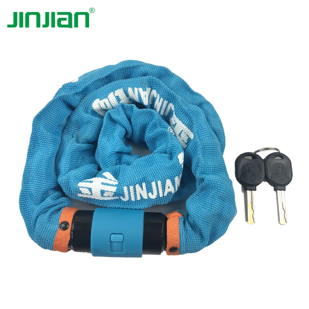 

Wholesale anti theft bike chain lock 6x1000mm electric bike chain lock