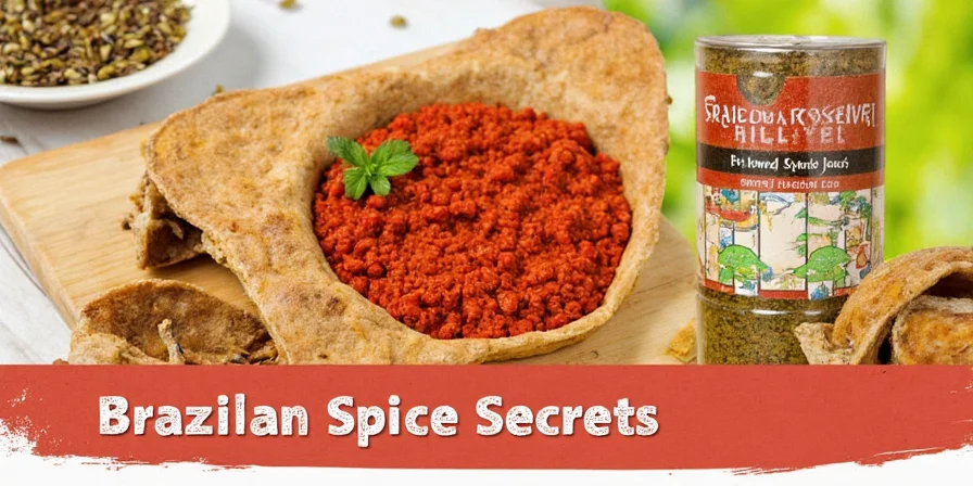 Illustration of common spice mistakes in Brazilian cooking