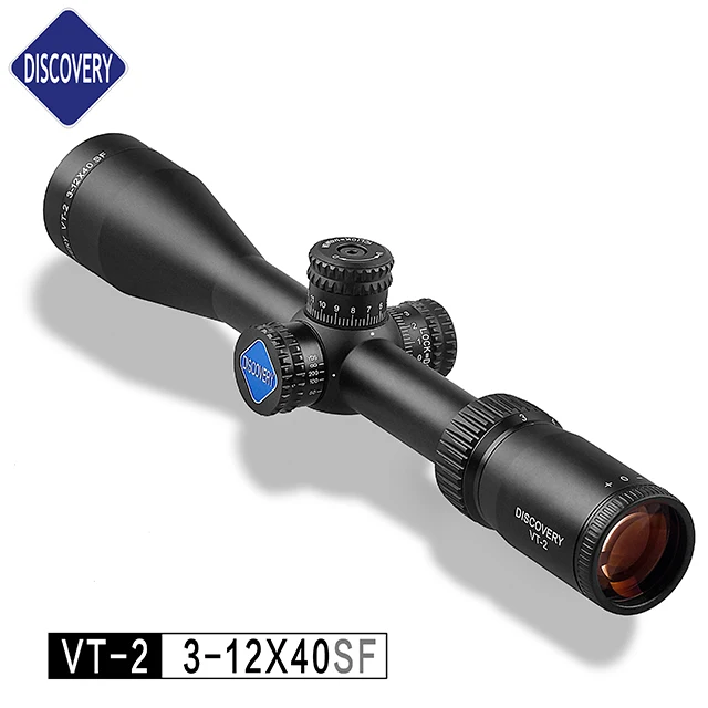 

Discovery Optics Mounting Shooting Scope VT-2 3-12X40SF, Hunting Equipment for hand gun