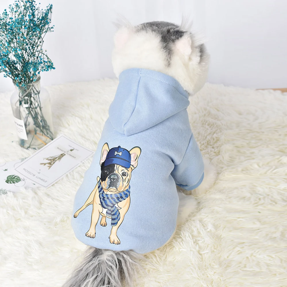 

Animal print classic pet hoodie pet puppy clothes, Customized color