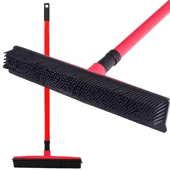 rubber push broom