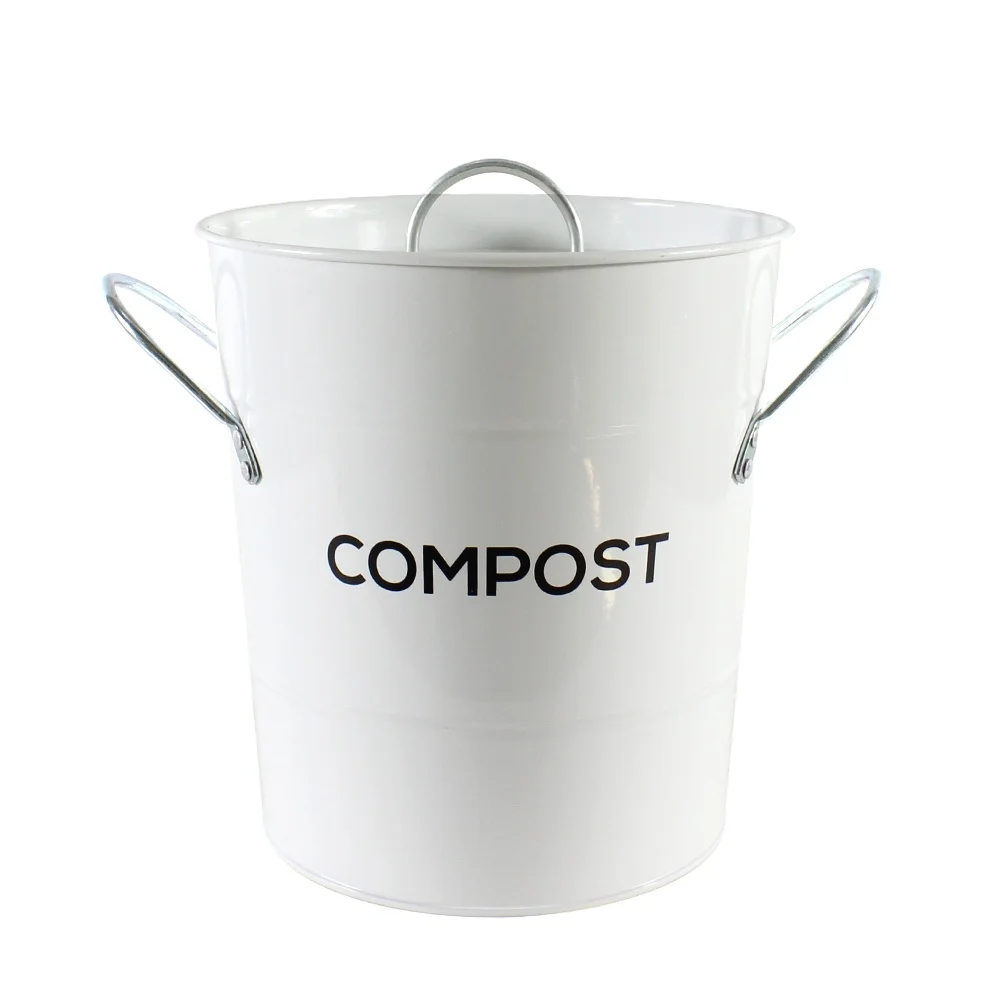 

Compost Compost Bin Classic Design Metal Bucket for Indoor Kitchen Home, Customized color
