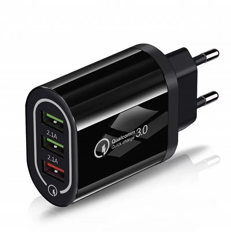 

USB Quick 3.0 Phone Charger For Samsung S8 S9 Xiaomi mi 8 Huawei Fast Wall Charging For iPhone 6 7 8 X XS Max iPad