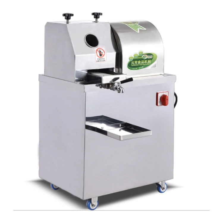 Commercial Electric Sugar Cane Juicer Stainless Steel Vertical Sugar