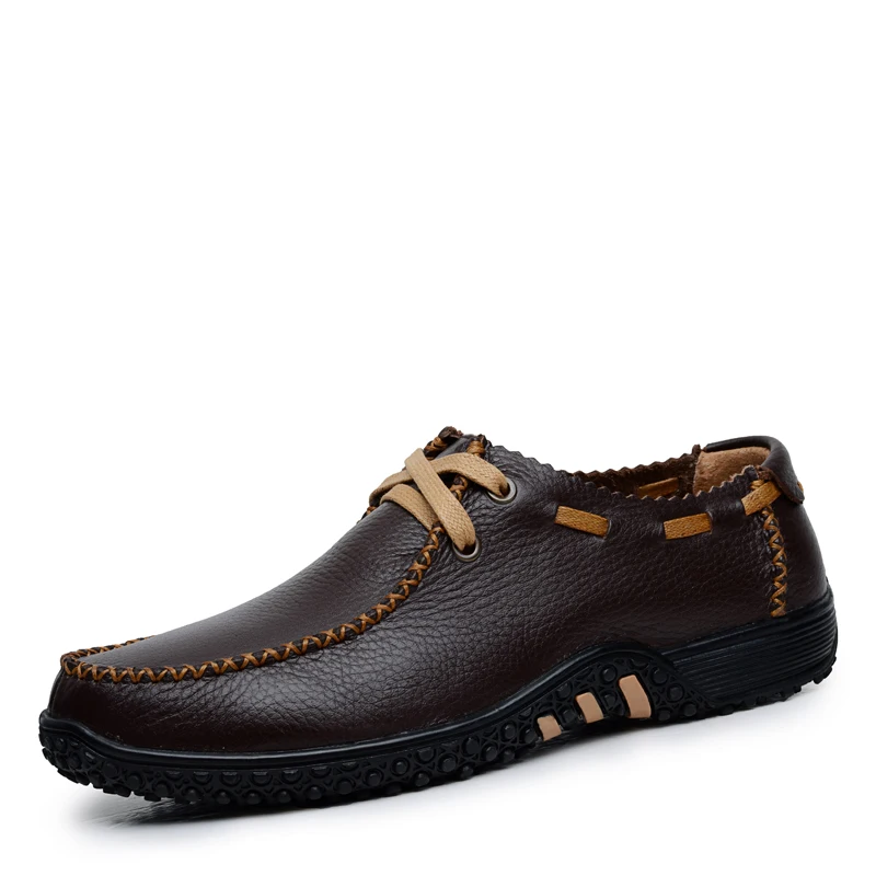 

wholesale cow leather comfortable fashion loafers Slip-On shoes mens fashion occasions dress shoes men, Black light brown dark brown
