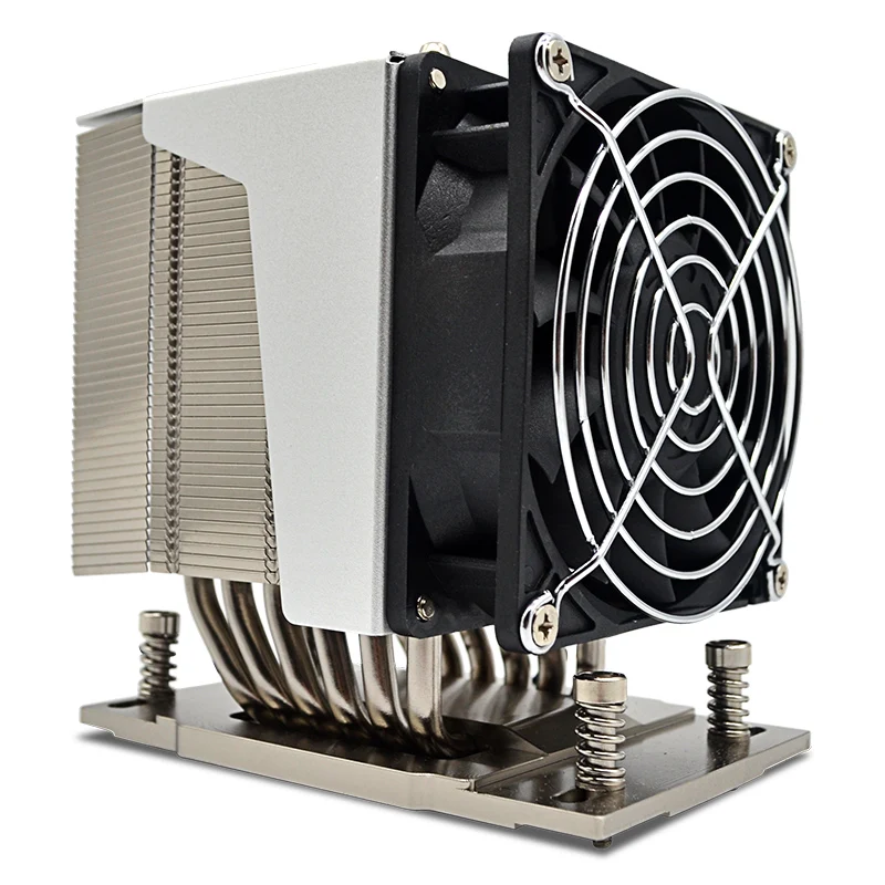 

4U active radiator AMD SP3/TR4 copper bottom 6 heat pipe cpu heatsink cooler
