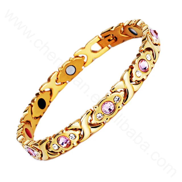 2020 Magnet Carbide Energy Health Medical Woman Magnetic Bracelet.jpg