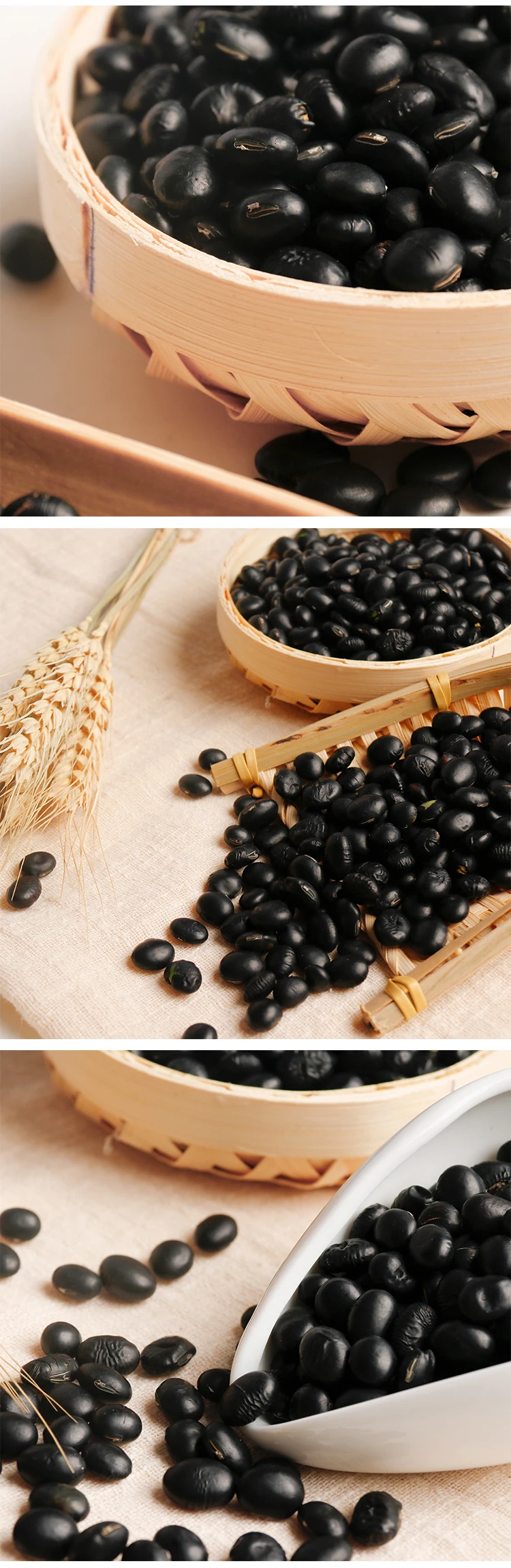 Conventional Vanilla Black Beans With Green Core