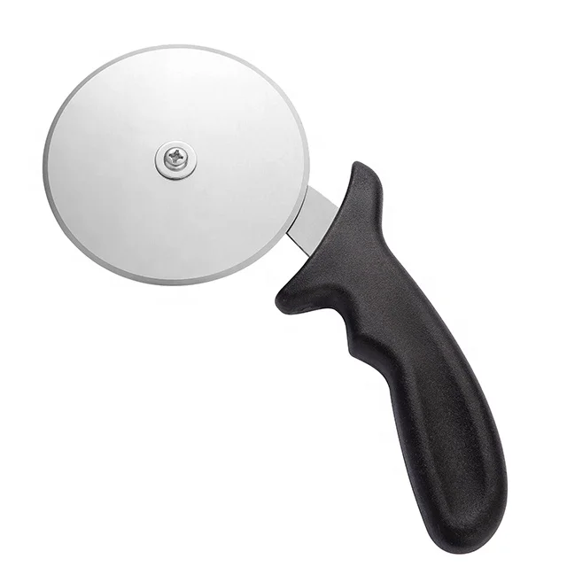 

Kitchen Pastry Cutter Stainless Steel Pizza Cutter Wheel Slicer 10.2cm Wheel