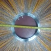 poly wafer disk brush to make brush roll