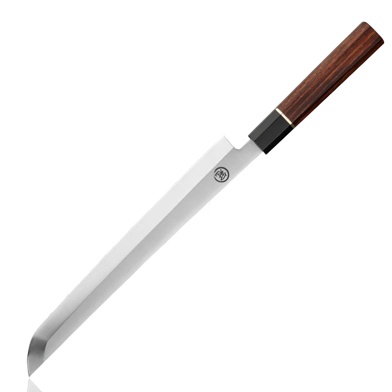 

Professional Japanese Sushi Knife Stainless Steel Sashimi Kitchen Knife Filleting Salmon Cleaver Slicing Fish Sashimi Knives