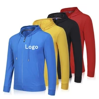 

OEM Hoodie Sweatshirt Cotton blended fitness Long Sleeve Printed Oversize zipper Hoodies