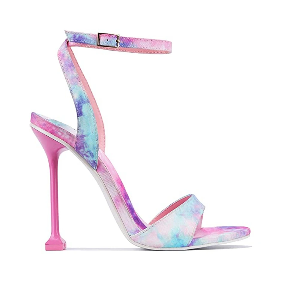 

Hot Sale Qing-777 Pu Yellow Pink Cheap Wholesale Summer High Heel Sandals 2021