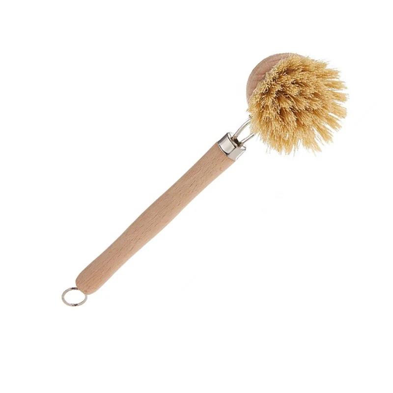 

Wooden Kitchen Brushes Wooden Pan Pot Cleaning Brush Natural Dish Brush