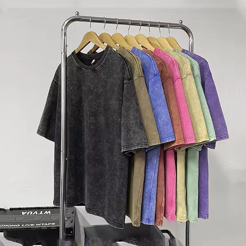 Heavyweight Oversized Cotton Long Sleeve Vintage T Shirt